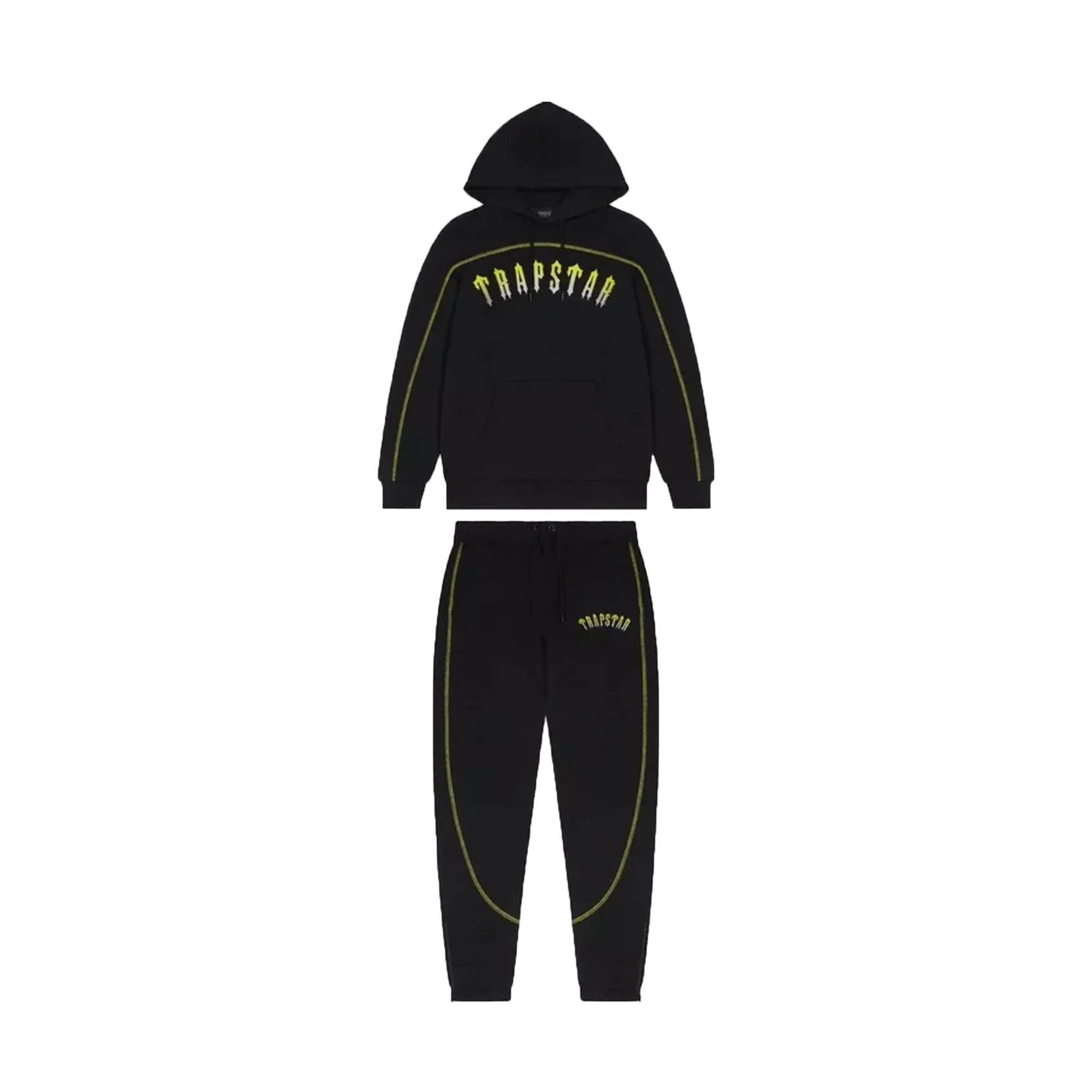 Trapstar x Central Cee Tracksuit Black Yellow