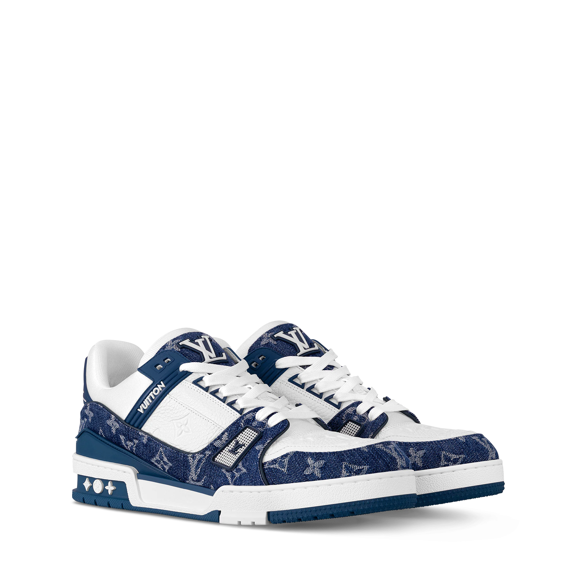 Louis Vuitton LV Trainer Denim Blue